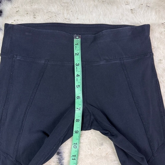 Calvin Klein Performance Black Stretch Activewear Yoga Capri Legging Size Medium - Picture 4 of 7